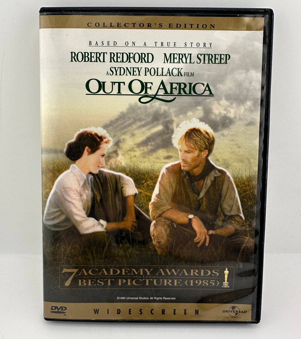 Out of Africa DVD Collector's Edition Widescreen Meryl Streep Robert Redford